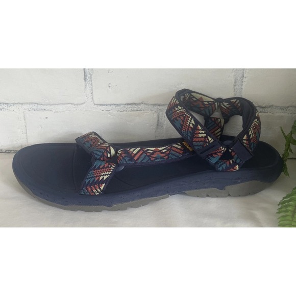 Mens TEVA Hurricane XLT 2 sandals size 14 Multicolor Woven Straps - Picture 14 of 16